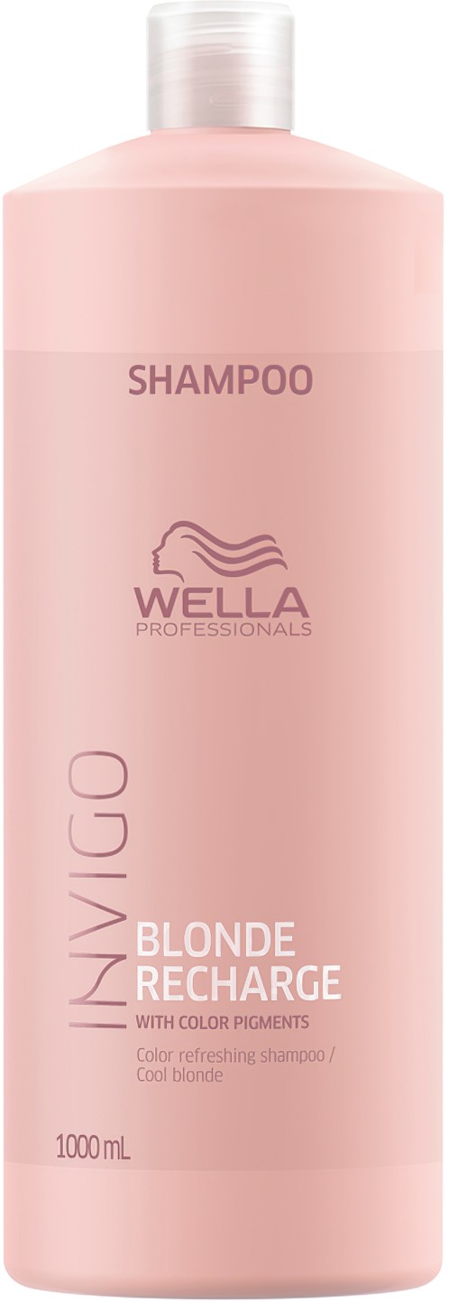  Wella Invigo Blonde Recharge Shampooing Raviveur de Couleur / Blond Froid 1000 ml 