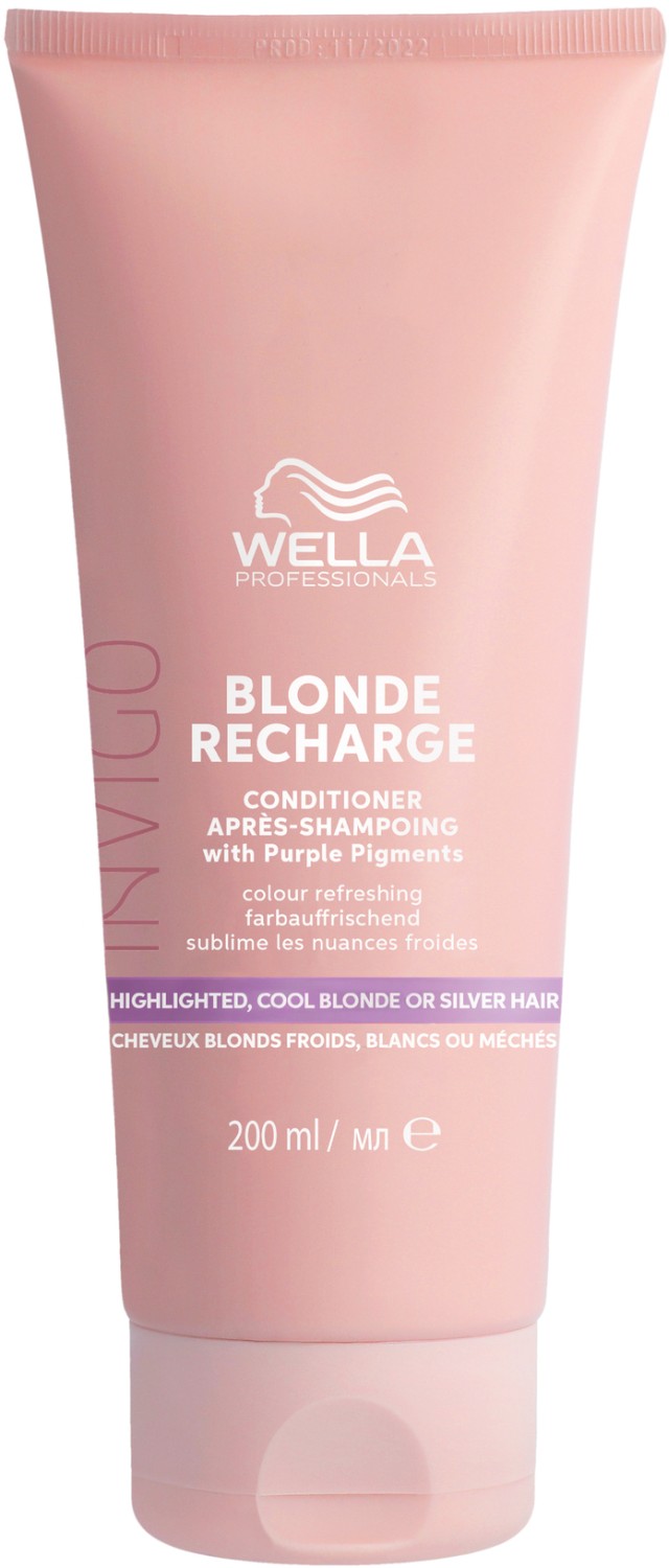  Wella Invigo Blonde Recharge Après-Shampooing Raviveur de Couleur / Blond Froid 250 ml 