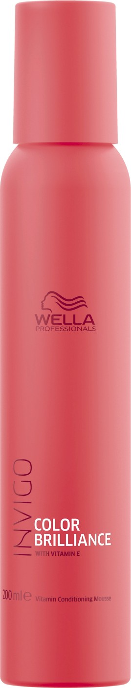  Wella Invigo Color Brillance Mousse de Soin Vitamin&eacute;e Leave-In 200 ml 