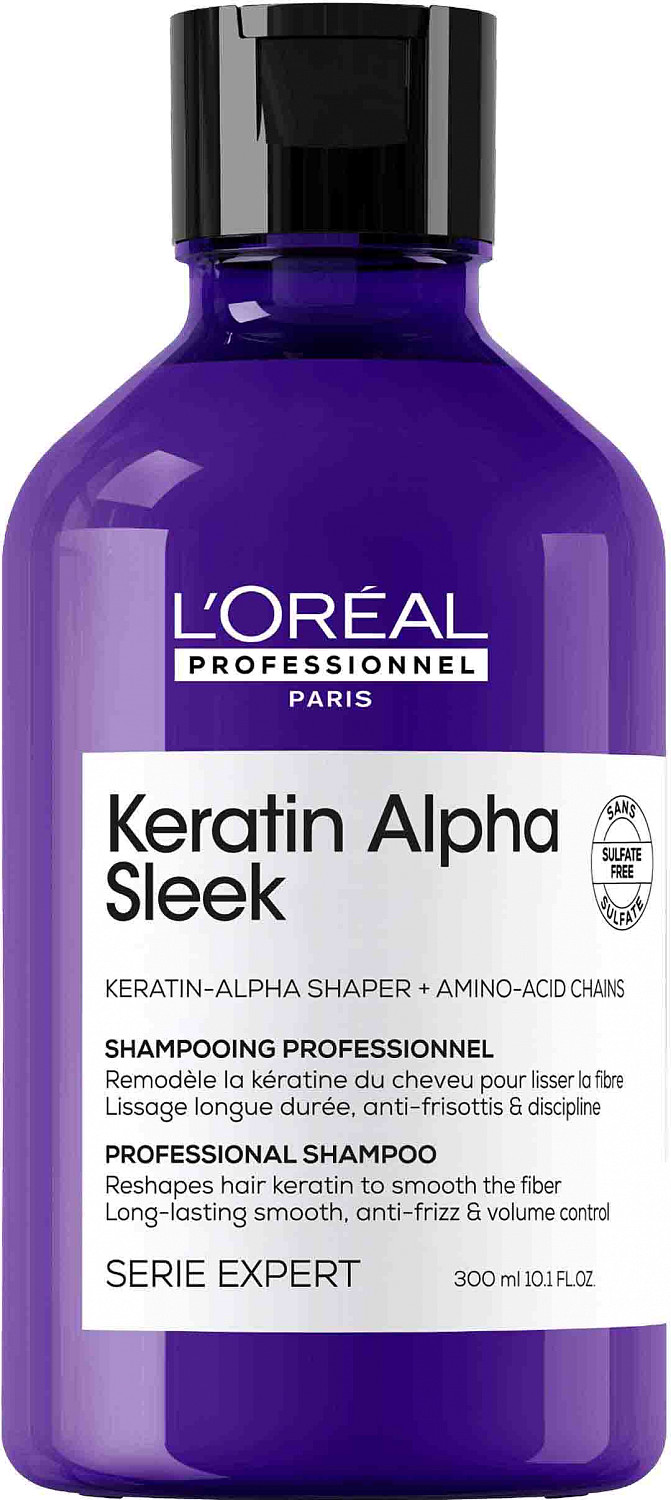  Loreal Keratin Alpha Sleek Shampoo 300 ml 