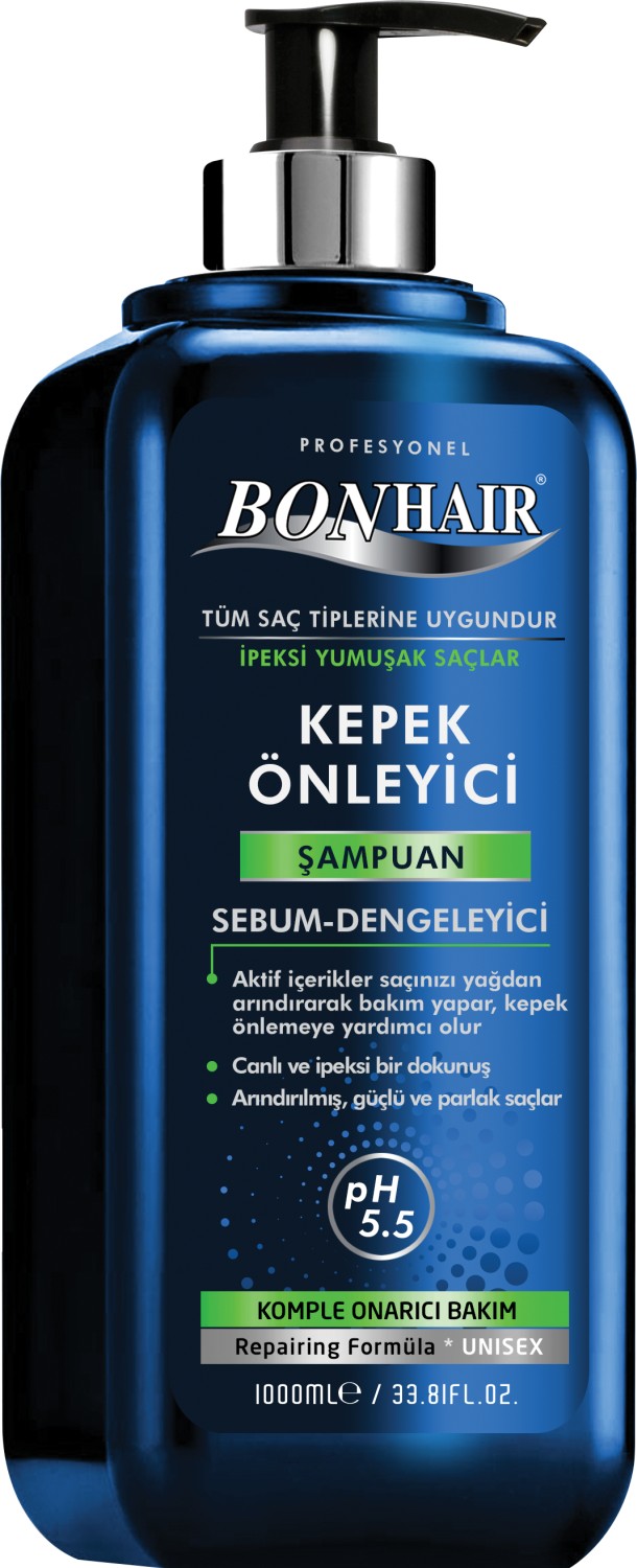  Bonhair Shampooing régulateur antipelliculaire pour cuir chevelu 100 ml 