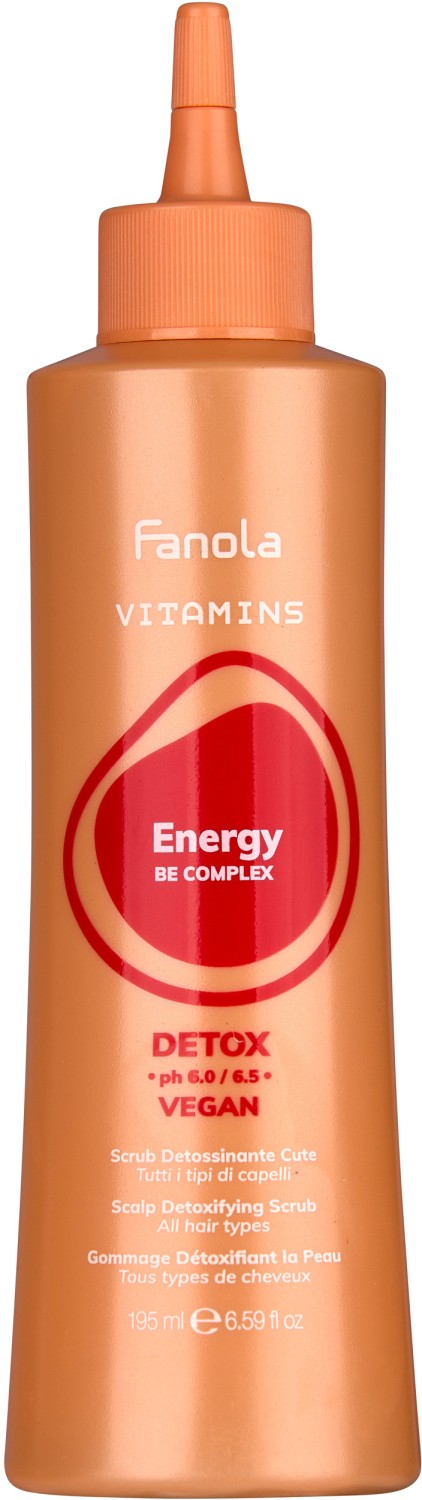  Fanola Vitamins Energy Detox Scalp Fluid 195 ml 