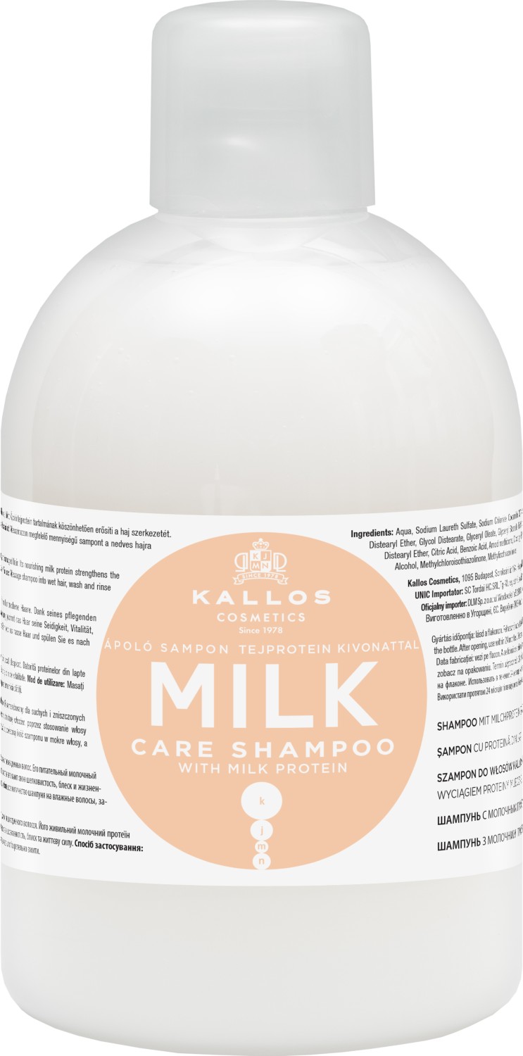  Kallos KJMN Milk Care Shampoo 1000 ml 