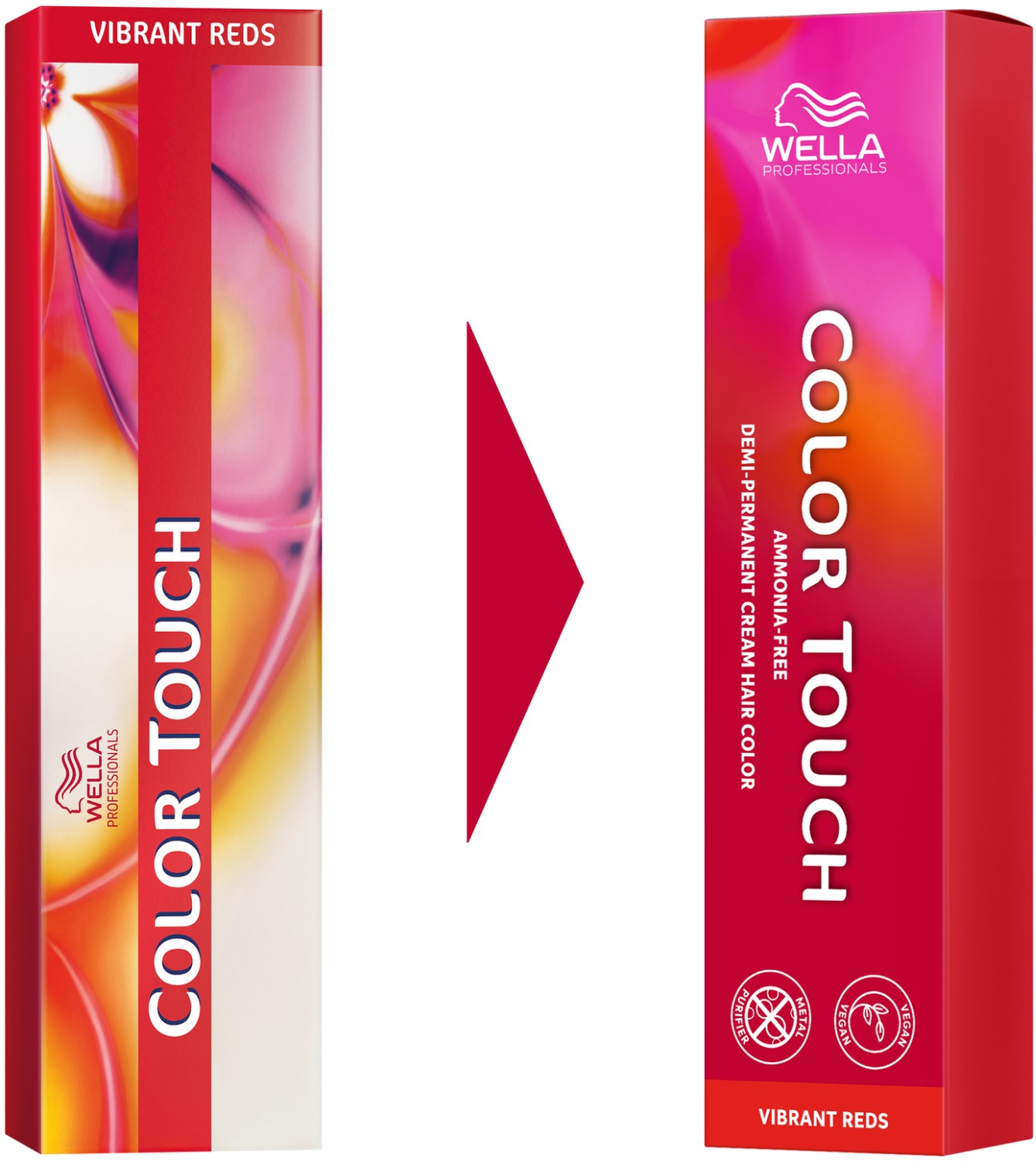  Wella Color Touch Vibrant Reds 4/5 Ch&acirc;tain Moyen Acajou 