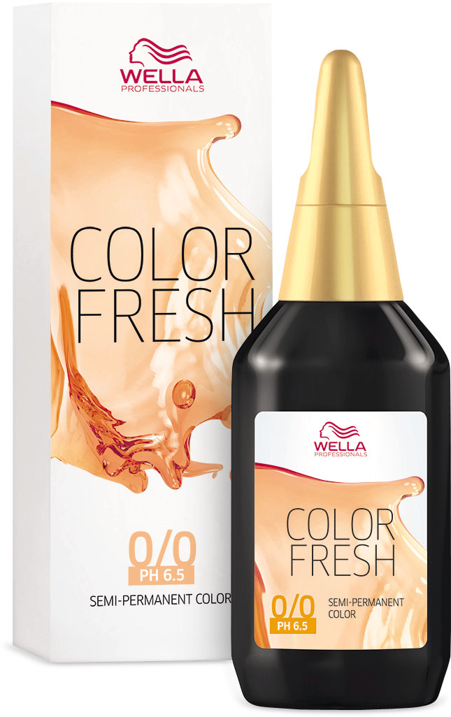  Wella Color Fresh Acid ph 6.5   3/07 Ch&acirc;tain Fonc&eacute; Naturel Marron 75 ml / Pure Naturals 