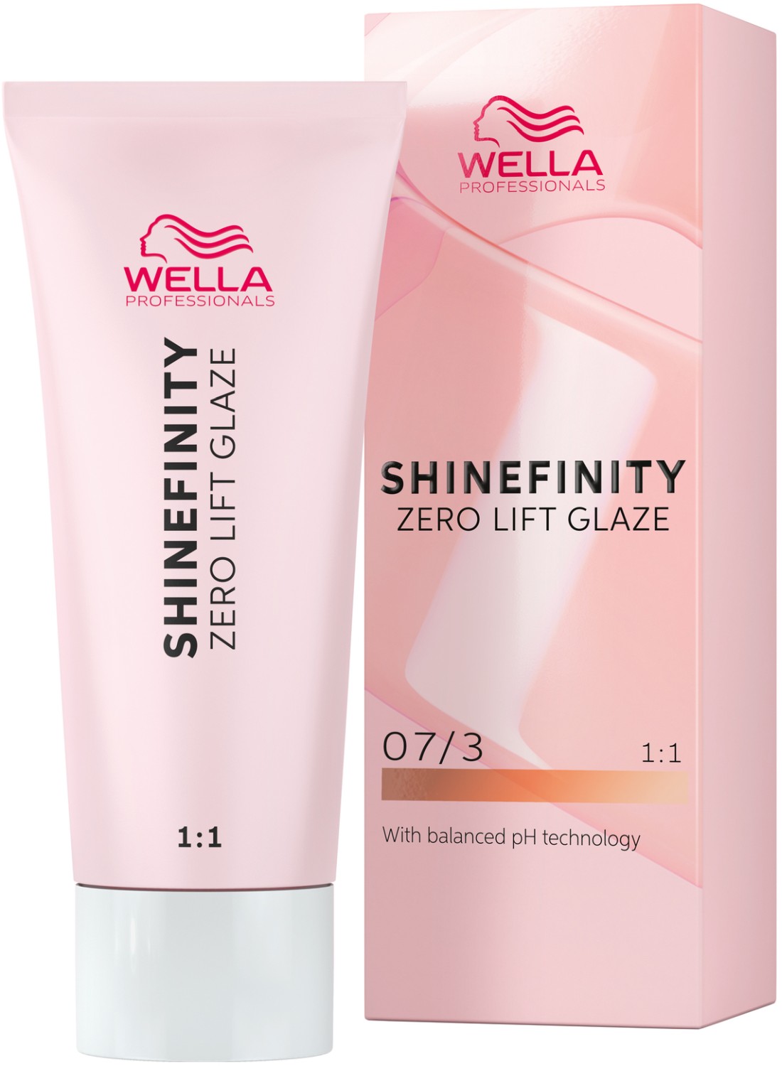  Wella Shinefinity Zero Lift Glazes 07/3 Blond Moyen Dor&eacute; 