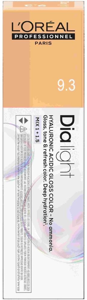  Loreal Dialight 6.35 Blond Fonc&eacute; Dor&eacute; Acajou 