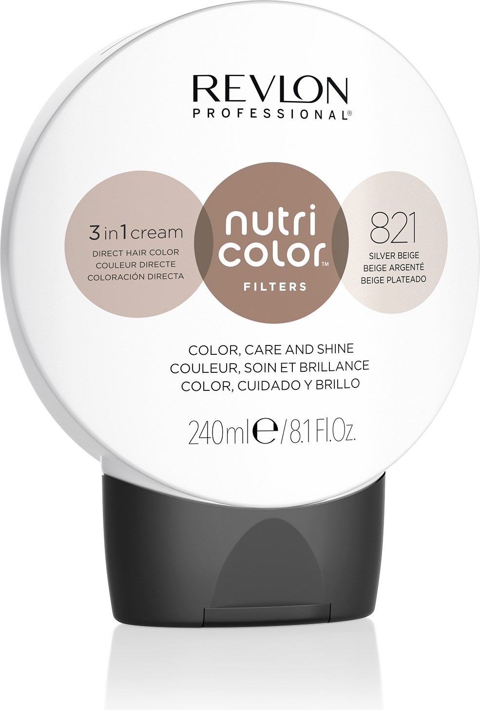  Revlon Professional Nutri Color Filters 821 Beige Argent 240 ml 