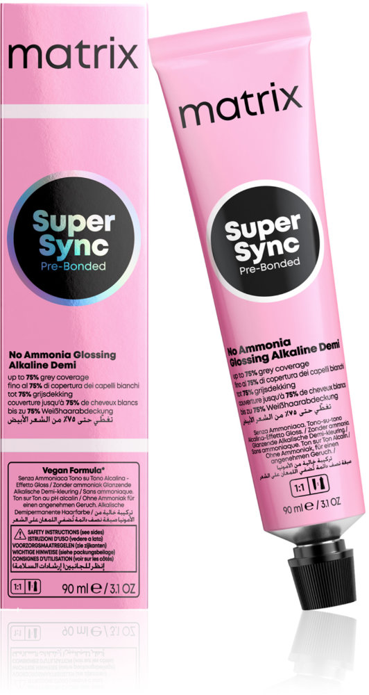  Matrix Super Sync Pre-Bonded 8NN Blond Clair Naturel Naturel 