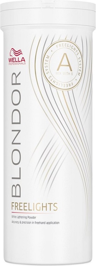  Wella Blondor Freelights Poudre D&eacute;colorante Blanche 400g 