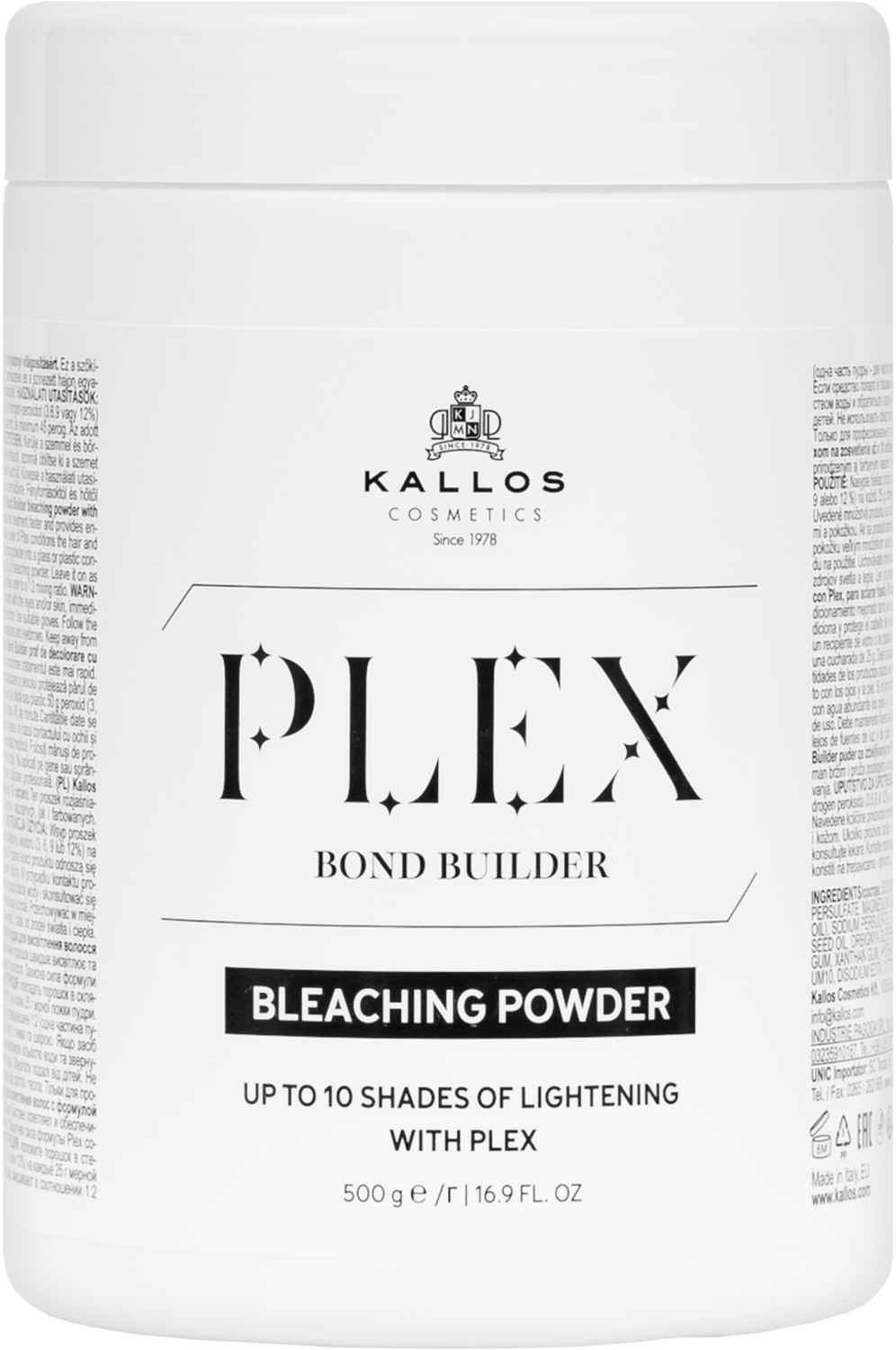  Kallos Plex Bleaching Powder 500 g 