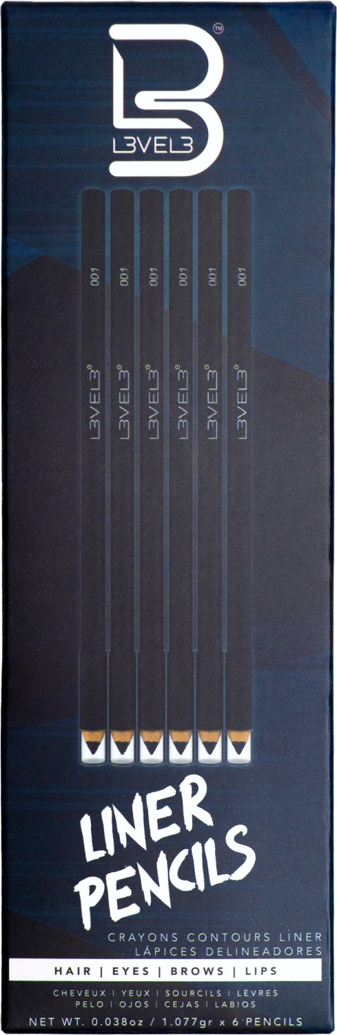  L3VEL3 Liner Pencils Noir 