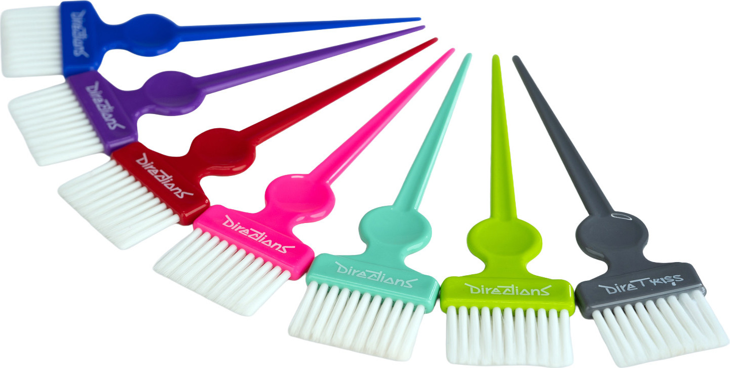  Directions Lot de 7 Pinceaux de Coloration 