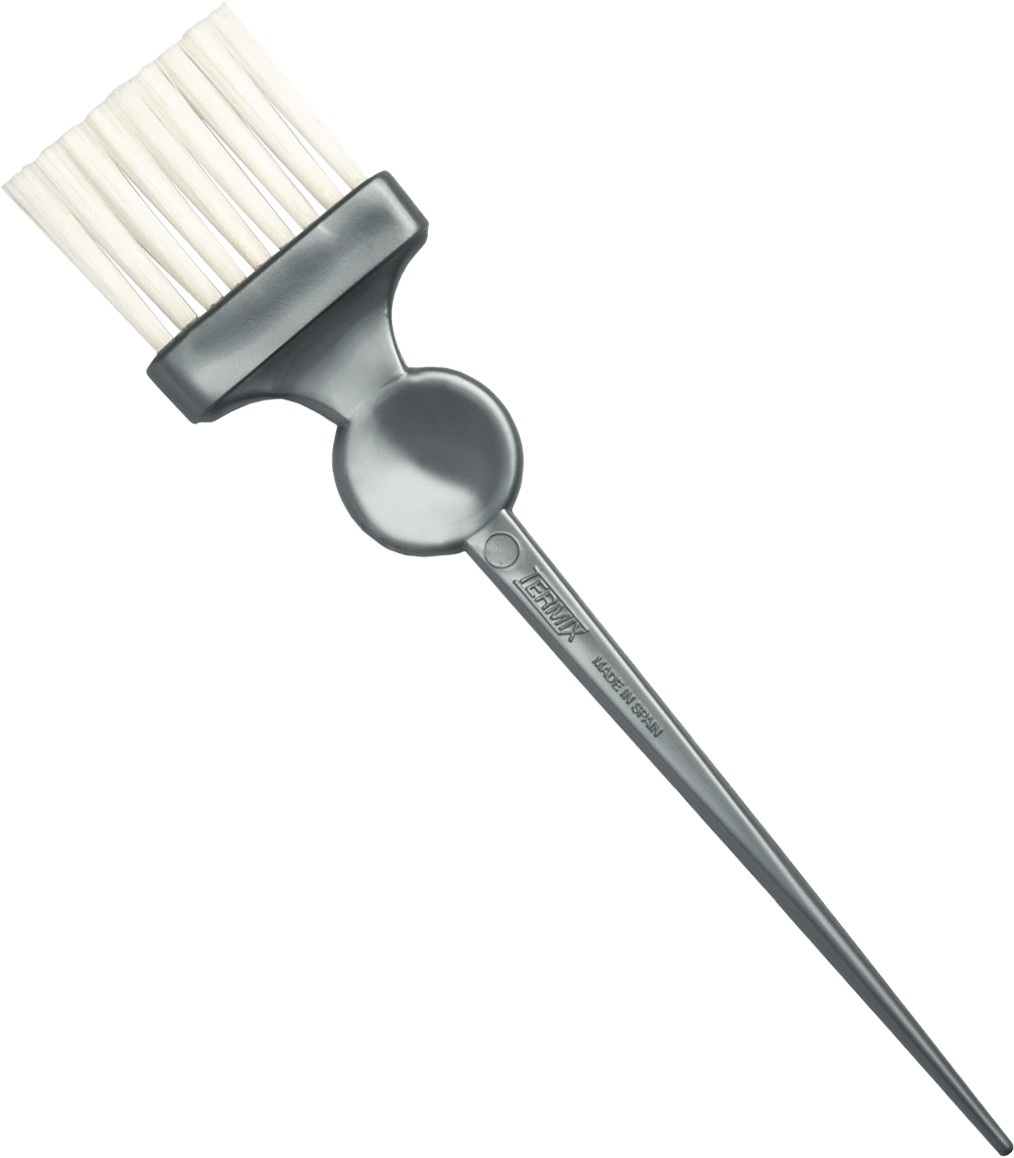  Termix Pinceau de coloration gris &agrave; poils blancs, petite taille 