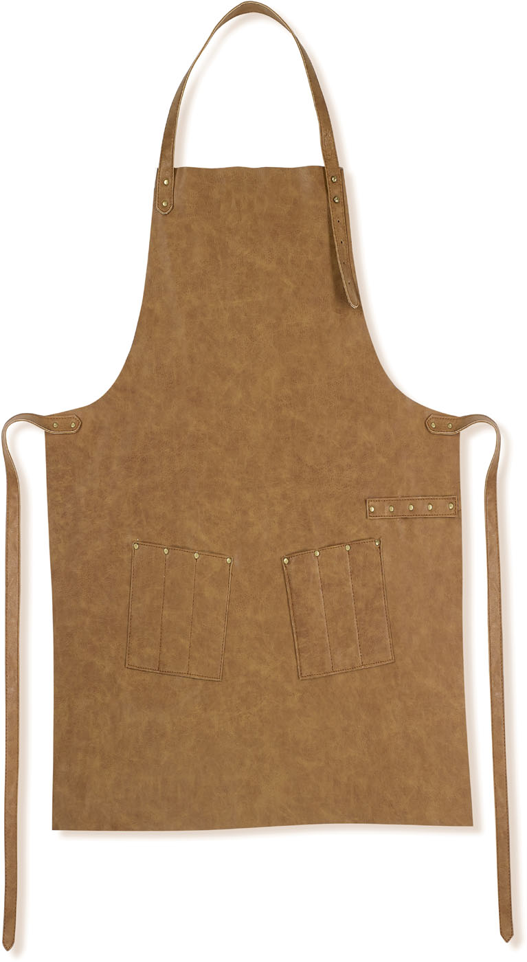  Barburys Mascul Tablier Barbier Cuir PU 