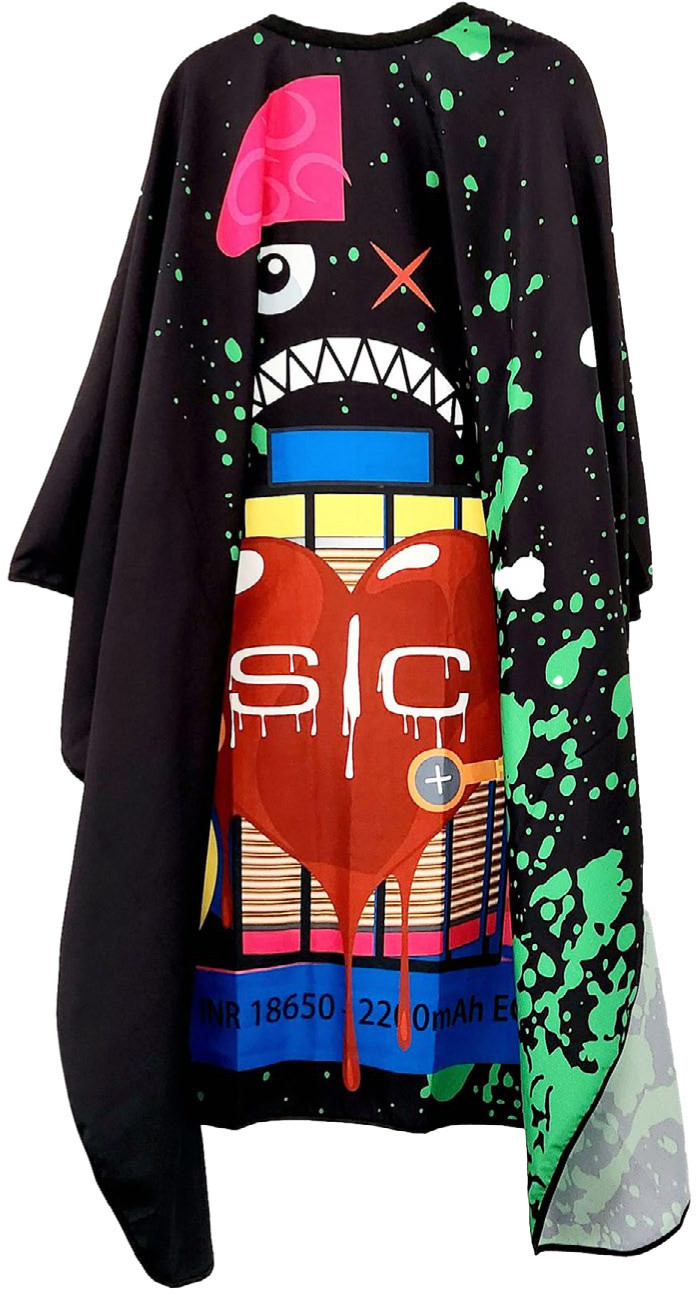  Stylecraft Cape de coupe Radioactive Black 