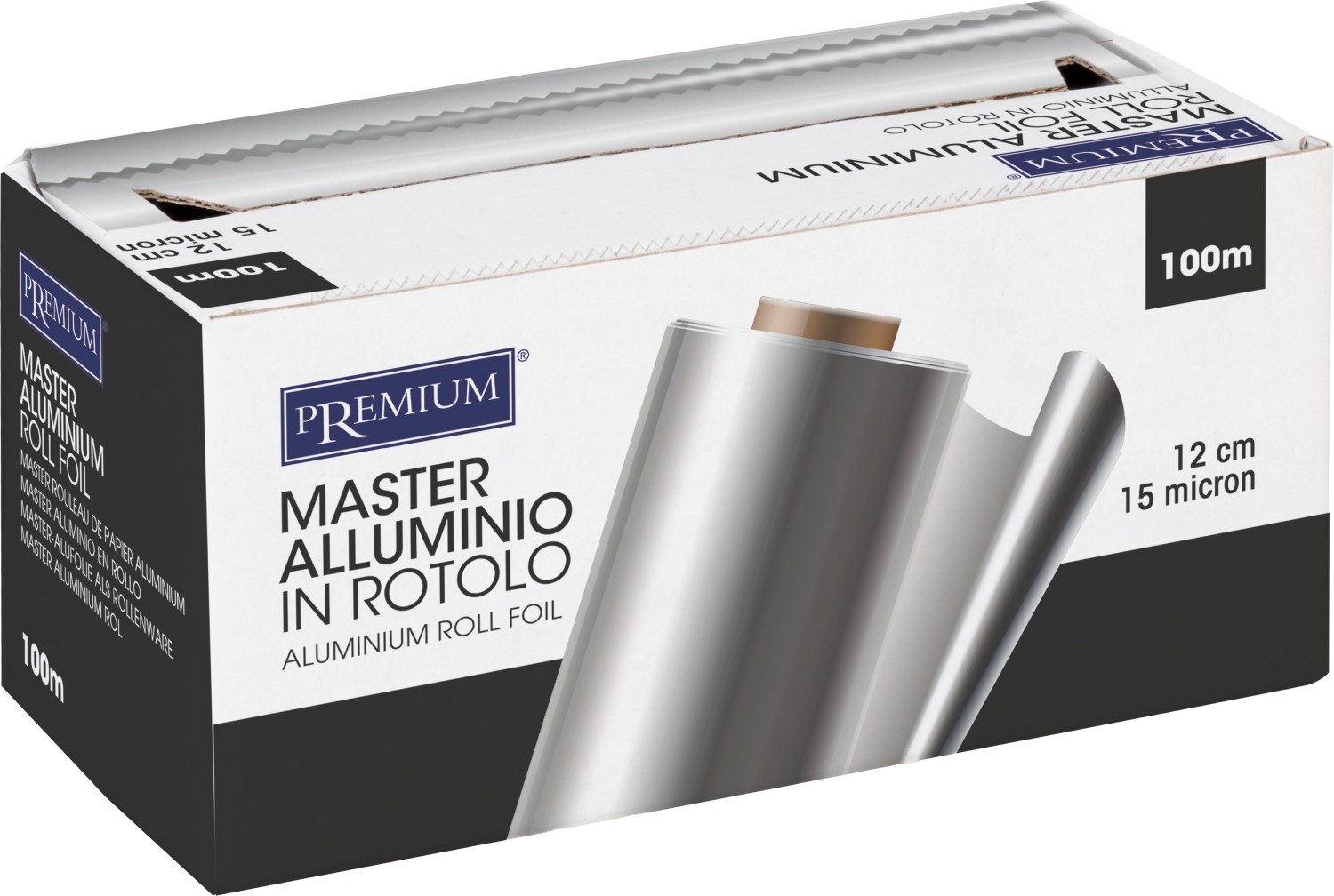  XanitaliaPro Master Rouleau de Papier Aluminium 12 cm 