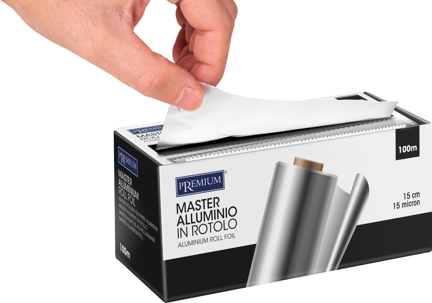  XanitaliaPro Master Rouleau de Papier Aluminium 15 cm 