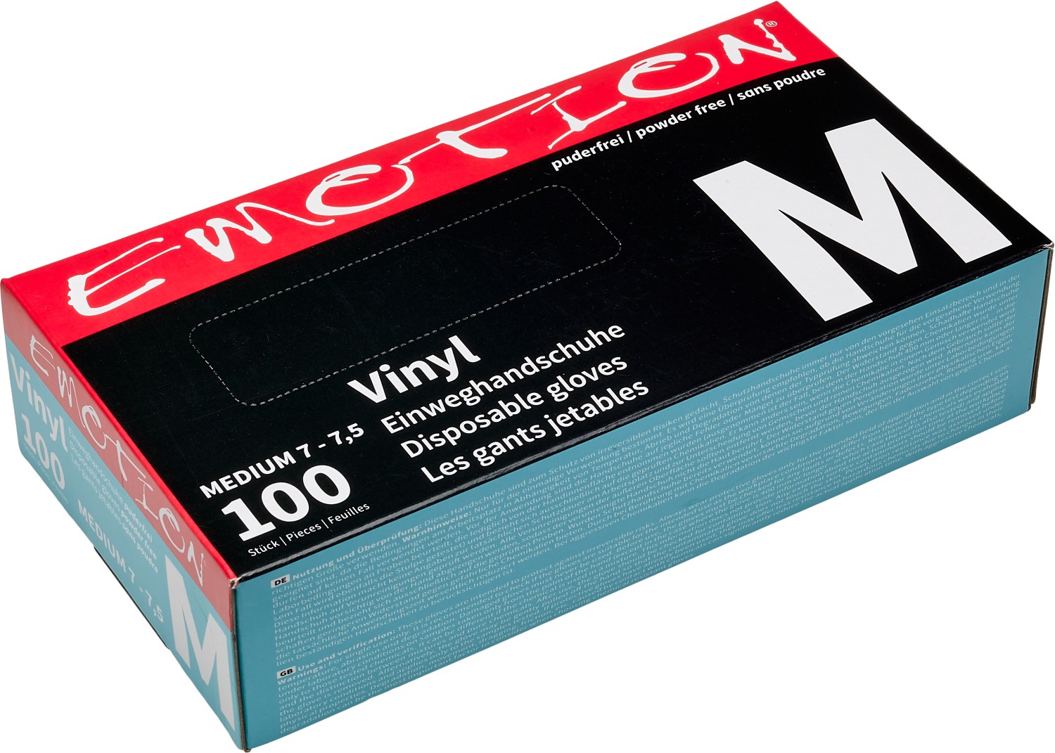  Efalock Emotion Gants vinyle noire M 
