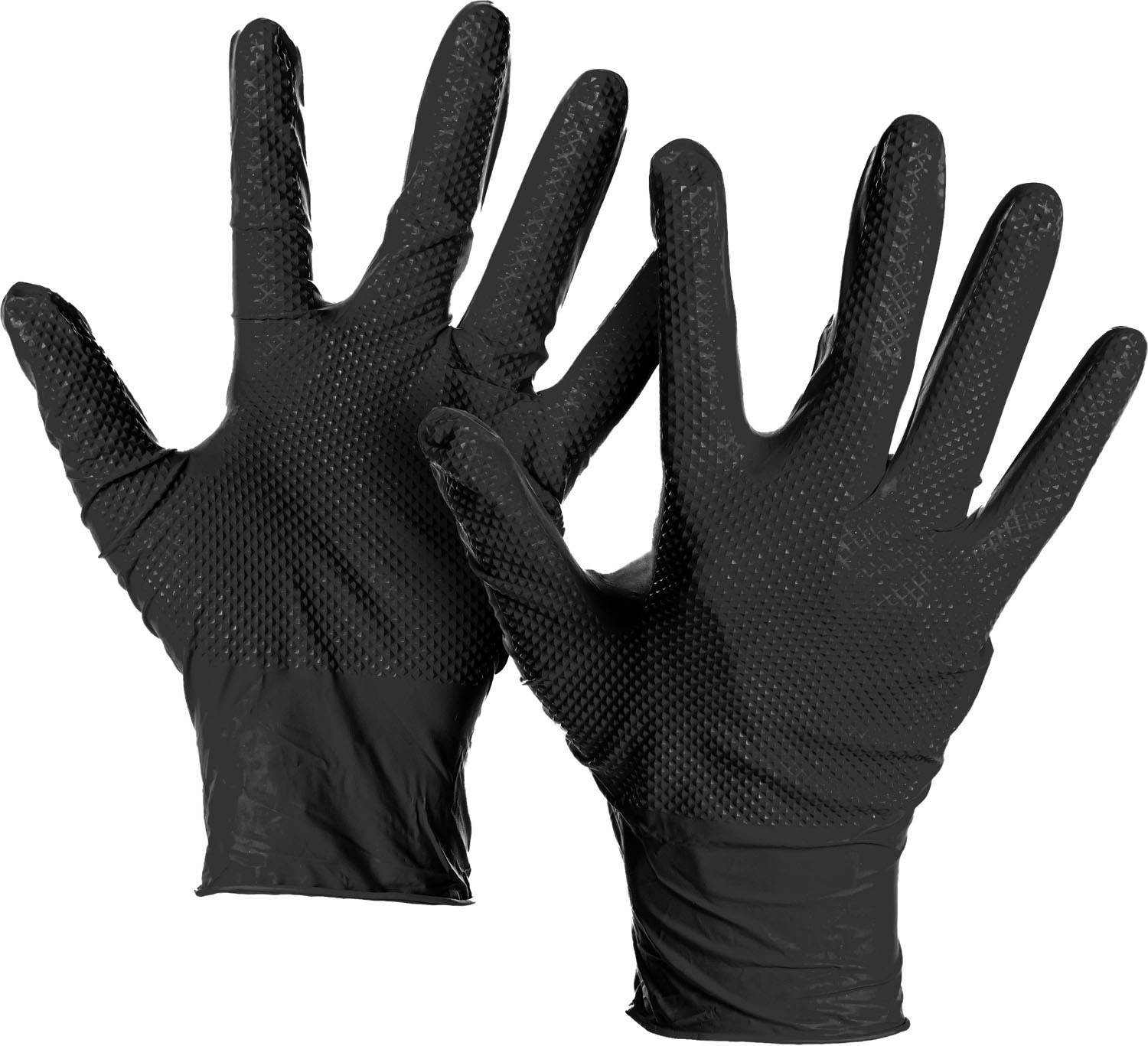  Ulith Gants jetables en nitrile Ulith M noir 