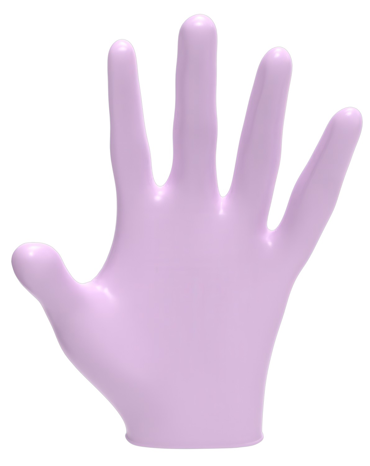  L3VEL3 Gants en nitrile M Lavande Perle 