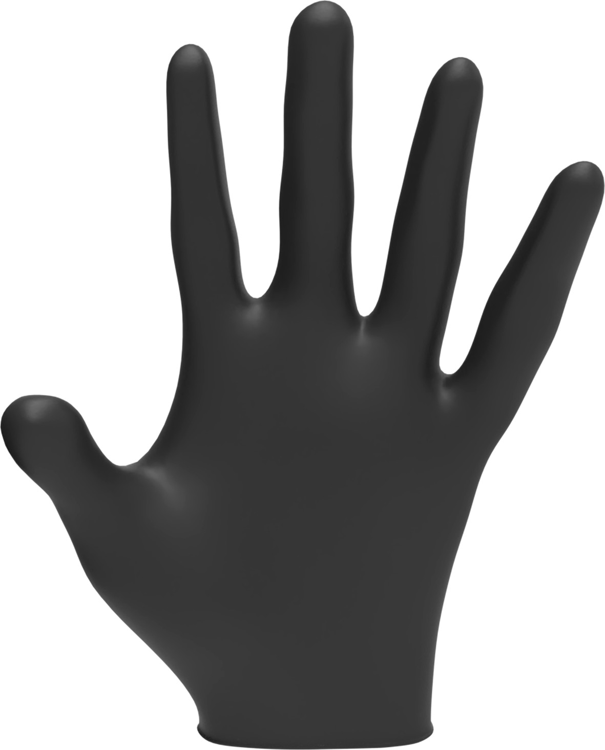  L3VEL3 Nitrile Gloves X-Large Black Travel Size 