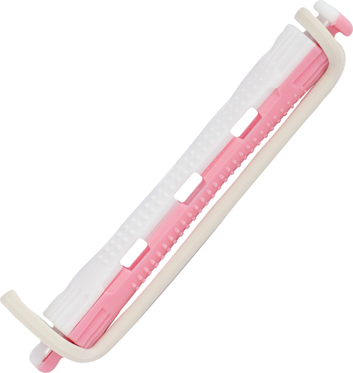  Efalock 12 Bigoudis Permanente 56612 - Blanc/Rose- court 