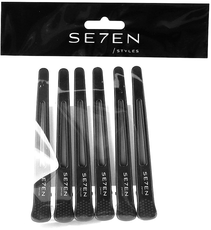  Se7en Styles Hair Clips Black 
