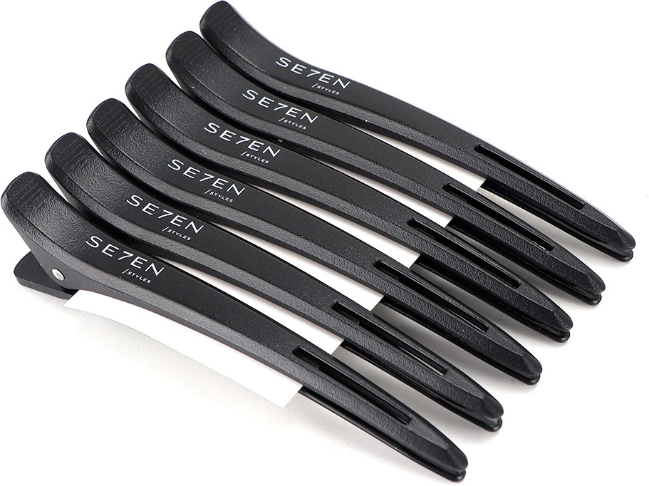  Se7en Styles Silicon Clips Black 